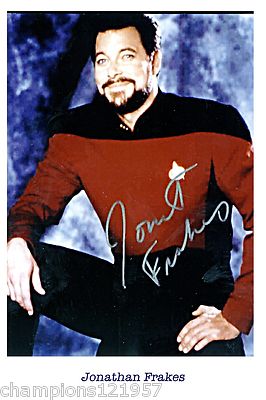 Jonathan Frakes ++Autogramm++ ++Star Trek++