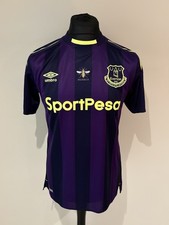 Mo Besic Match Worn Shirt Everton Vs Manchester City 2017 One Off Rare