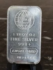 Engelhard 1 oz  .999 Fine Silver Bar EI-09V-EI-9V. FG-FR Serial #