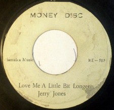 Jerry Jones - Love Me A Little Bit Longer / Picture On The Wall, 7