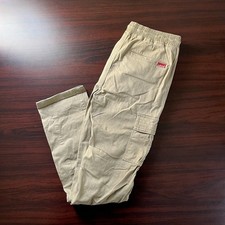 Levi s Boys Cargo Pants Elastic Waist Pockets Size 16