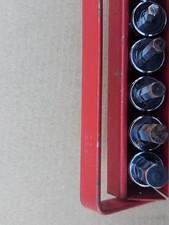 Mac Tools Xds 38 Drive 7 Piece Sae Hex Allen Socket Set Matco Used Condition