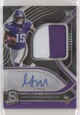 2021 Panini Spectra Rookie 110/125 Ihmir Smith-Marsette #235 Patch Auto 9r9