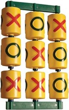 07-0010 Tic Tac Toe Spinner Activity Panel Swing Sets Yellow