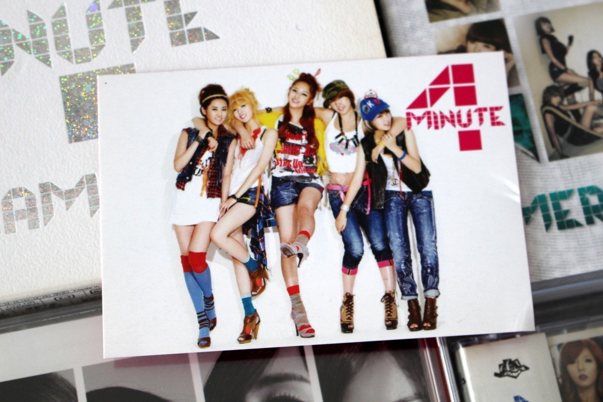 SET x8 4Minute Japan Korea CD DVD Best of LEFT DIAMOND Emerald of
