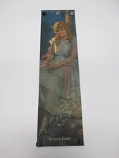 Antique 1923 Pompeian Beauty Panel By Gene Pressler Calendar