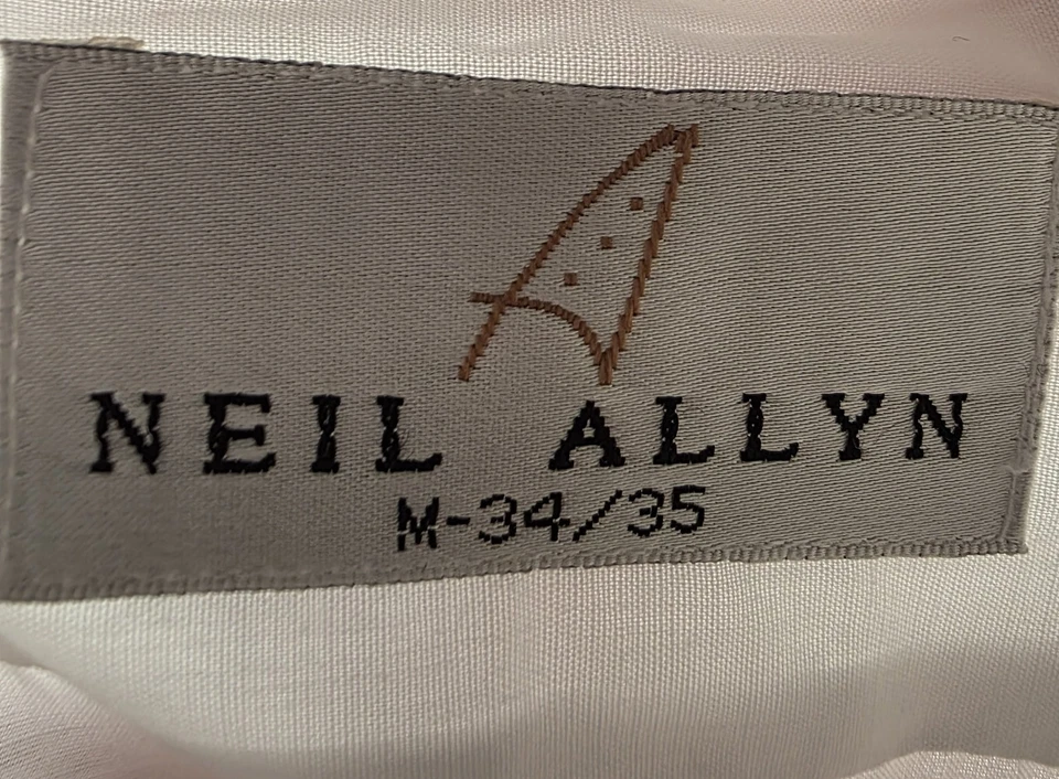 Camisa de hombre Neil Allyn talla M 34/35 esmoquin manga larga Foto 2 de 4