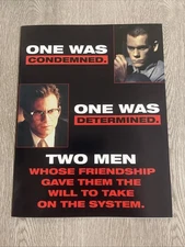 Murder In The First Original Press Kit 8.5x11” Video Promo Kevin Bacon CV JD