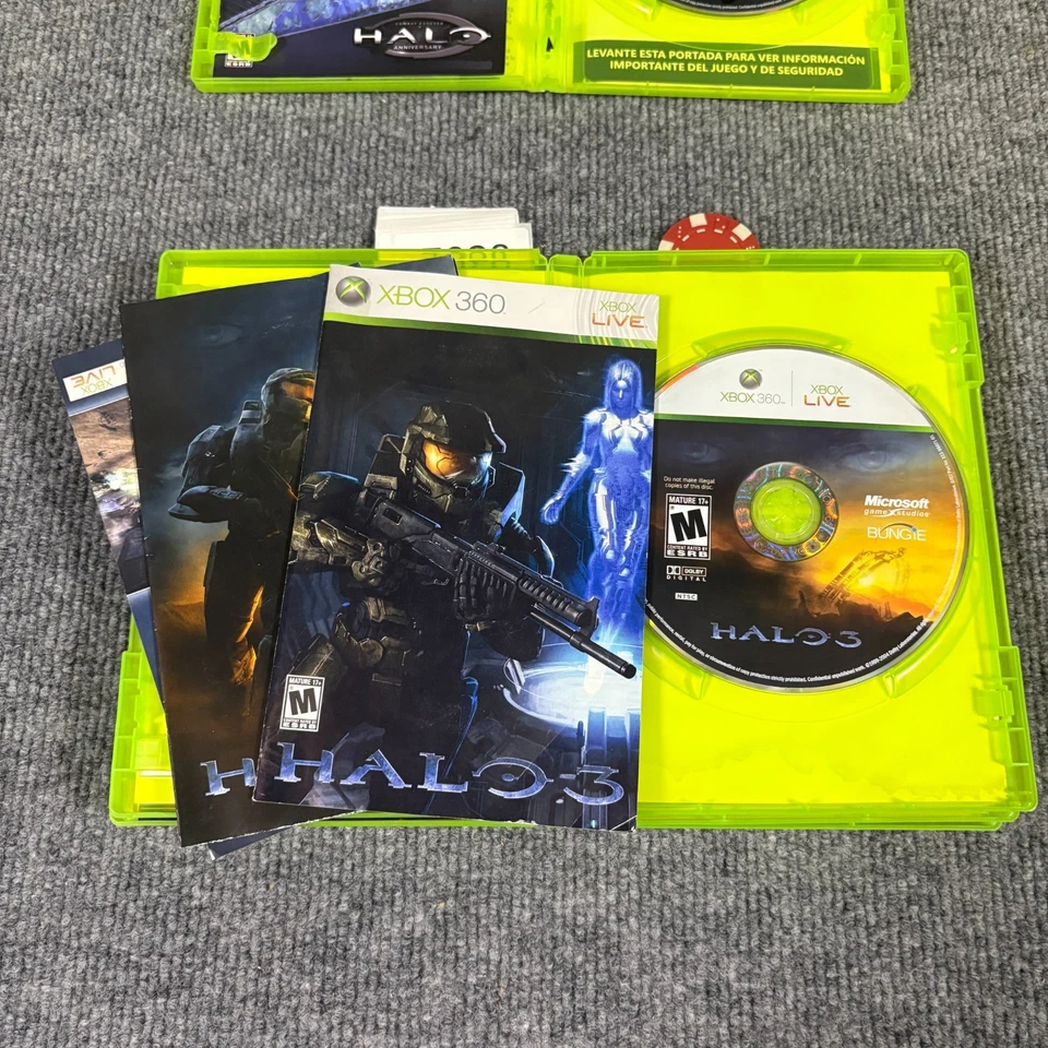 Lote de videojuegos Halo Anniversary y 3 COD World at War GTA IV Xbox 360 en muy buena condición Foto 4 de 4