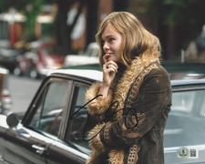 ELLE FANNING SIGNED A COMPLETE UNKNOWN 8x10 MOVIE PHOTO ACTRESS BECKETT COA