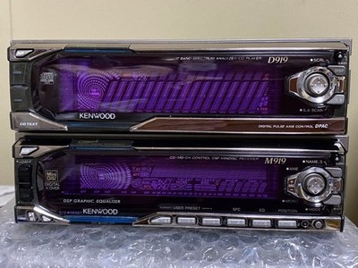 KENWOOD M919 D919 CD MD DSP カーオーディオ KENWOOD D919 M919 Car Audio CD MD Player DSP Equalizer 17 Band