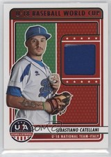 2023 Panini USA Baseball Stars & Stripes Sebastiano Catellani #U18-SC 6jx