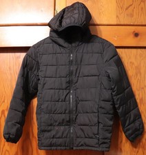 GAP Kids ColdControl Lightweight Puffer Jacket Full Zip Black Boys Medium YM 8