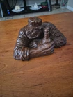 Confederate Soldier W/Beer Hand CRAFTED Civil War Soldier Figurine