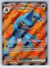 toxicroak ex pokemon card price (232/198) [Scarlet & Violet: Base Set] Weakness / Resistance / Retreat Cost Toxicroak ex RR 055/078 SV1S