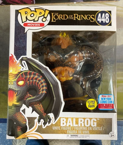 Funko Pop! Vinyl Lord of the Rings Balrog (Glow)  2017 Fall Convention #448