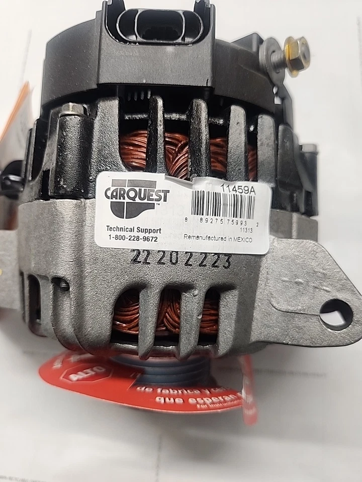 Chevrolet Equinox 10-17,GMC Terrain 2010-2017 2.4L Reman 11459 Alternator No CC! - Изображение 2 из 4
