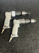 Lot Of 2 Rockwell Industrial Pneumatic Air Drill 750 RPM 1/4” Chuck USA