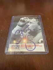Doug Widell 1990 Pro Set #797 Denver Broncos Auto Autographed Signed Rookie Card. rookie card picture