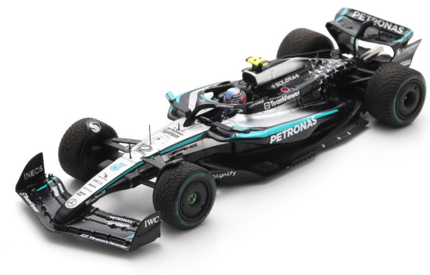 Spark Mercedes AMG - Kimi Antonelli - 2025 Australian GP 1:43 Diecast Car S9573