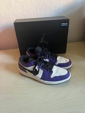 Jordan 1 Low Court Purple White 45,5