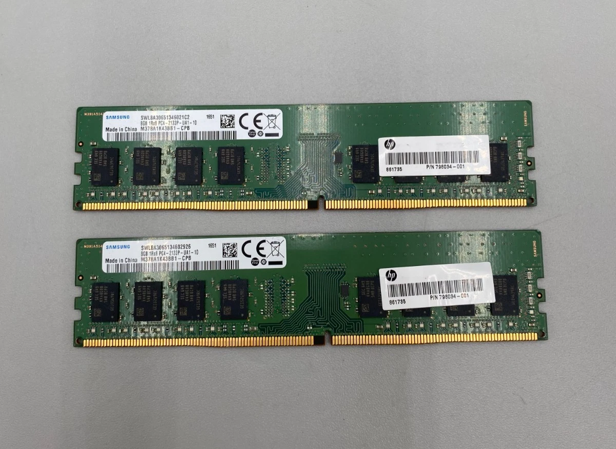 Preços baixos em Samsung PC4-17000 (DDR4-2133) velocidade de