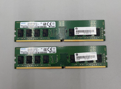 #ad Lot Of 2 Samsung DDR4 8GB 2 x 8GB = 16GB PC4 2133MHz RAM Memory Excellent Big $59.00