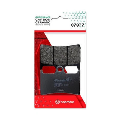 Kit de plaquettes de frein, frein à disque BREMBO 07077 - Photo 1/4