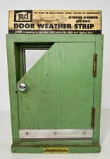 RARE Vtg MD Building Countertop Advertising Display - Read