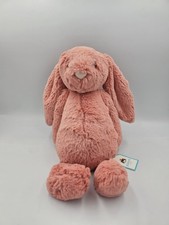 Retired Jellycat Medium Bashful Sorrel Bunny Plush