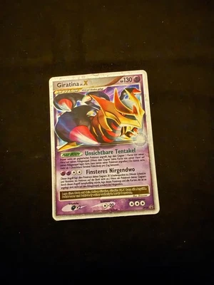 Pokémon TCG Giratina LV.X KP 130 Holo Deutsch Platin Level-Up Rare Holo LV.X - Bild 1 von 2