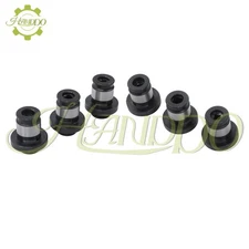 6PCS ANSI Rigid Tap Collet 1/8"-1/2" Adapters Positive Drive TC312 Quick Change