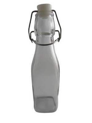 Omega Drahtbügelflasche 250 ml 5,5x5,5x20 cm  Wein- und Obstverarbeitung