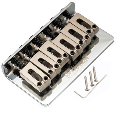 Wilkinson 52.5mm Hardtail Fixed Bridge Saddle For Squier/Mexico Strat Guitar