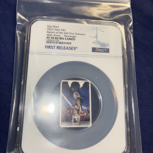 2023 Star Wars return of the Jedi NGC PF 70 ultra cameo 1 Ounce Silver Coin