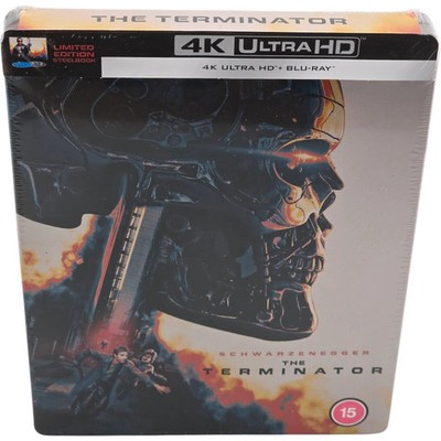 Terminator Steelbook 4K Ultra HD + Blu-Ray Aufl Begrenzte 40e Geburtstag Gebiet
