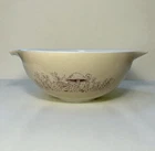Lg Vintage 2.5L PYREX 443 Forest Fancies Mushroom Cinderella Nesting Mixing Bowl