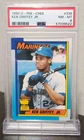 1990 O-PEE-CHEE Ken Griffey Jr #336 HOF PSA 8 Mariners 2nd Year Gold Cup
