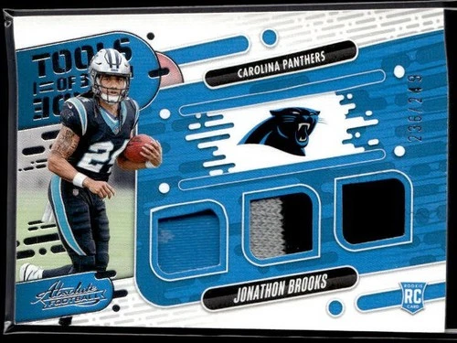2024 Panini Absolute Football Jonathon Brooks #TOTT-JBS