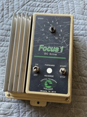 PREOWNED- CONTROL TECHNIQUES Focus 1 DC Drive 1/4-1HP, 1/2-2HP 2400-8000