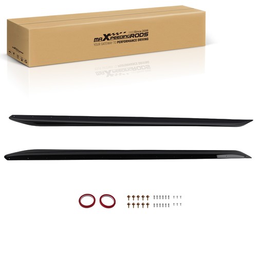 Black ABS Side Skirts for BMW G20 3-Series M-Sport 2019-2023 Extension Body Kit