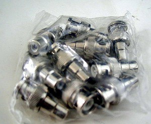 LOT-OF-20-BNC-MALE-TO-RCA-FEMALE-ADAPTER