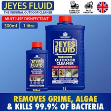 Jeyes Fluid Outdoor Cleaner 300ml - 1L for Greenhouses Paths Pet Housing Liquid