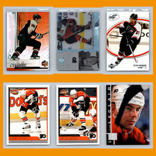 Philadelphia Flyers Lot 6 Hockey Cards Upper Deck HoloGrFX Eric Lindros