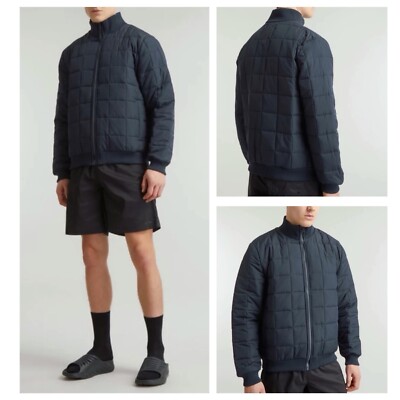 RAINS Men s Hi-Neck Liner Quilted Jacket MSRP $225