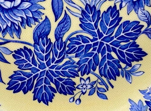 SPODE BLUE ROOM COLLECTION 9in BUFFET OR DRESSER PLATE, JASMINE, EXCELLENT COND - Picture 4 of 8