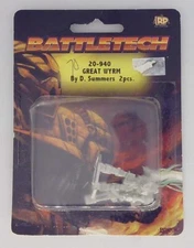 RAL PARTHA BATTLETECH MINIATURE: Great Wyrm (20-940) [LARGE BLISTER]