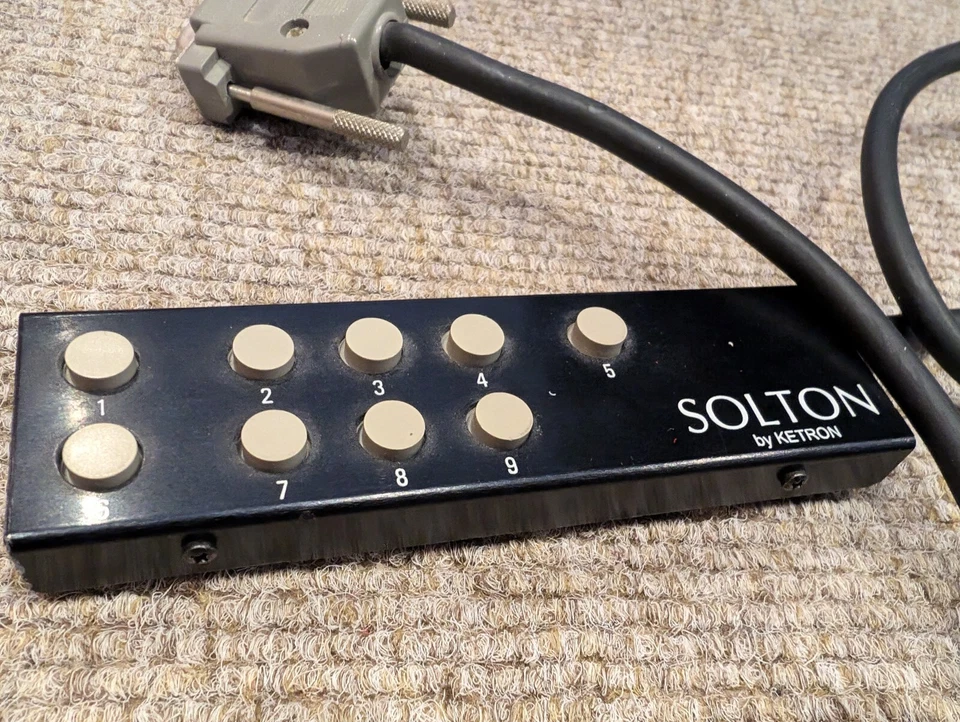 Solton Ketron Handswitch Handschalter HS9 Extrem Rar!! Vintage. Wie FS6 - Bild 2 von 4
