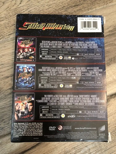 Starship Troopers Trilogy DVD Collection - Picture 2 of 3
