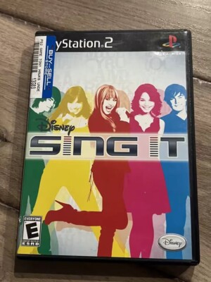 Disney Sing It (Sony PlayStation 2 PS2, 2008) CIB GAME ONLY